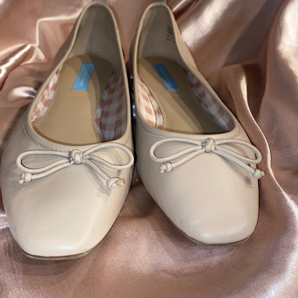 Ballet pink size10 Draper James flat